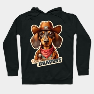 Dachshund cowboy Hoodie